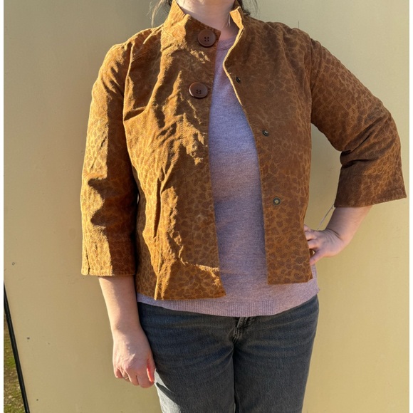 Suede(Leather ) women jacket - Picture 8 of 9